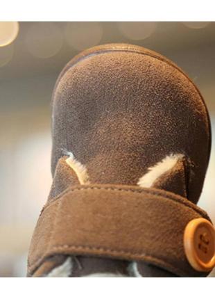 Уггі угі дитячі brad maller світло-коричневі черевики зимові 12 - 17 р.3 фото