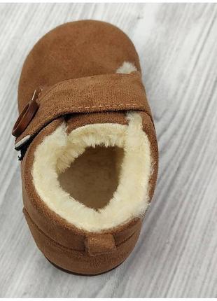 Уггі угі дитячі brad maller світло-коричневі черевики зимові 12 - 17 р.9 фото