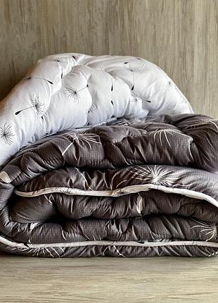 Одеяло двухспальное на холлофайбере "арда" размер 175*215 см | ковдра наповнювач холлофайбер. стеганое одеяло