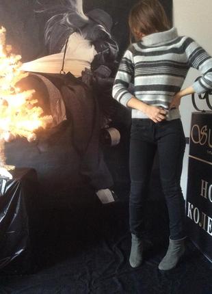 Ангоровая кофта 3/4 рукав 2