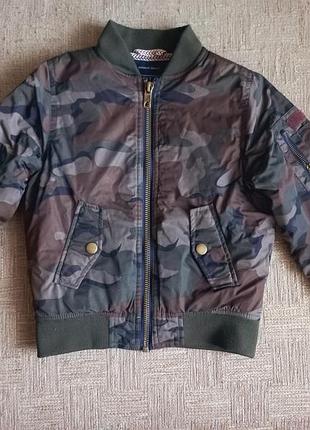 Камуфляжна куртка бомбер next