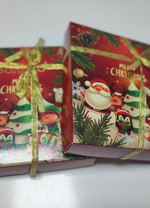 Дитячі😍🎈⛄🌲 подарункові шкарпетки у новорічній упаковці))