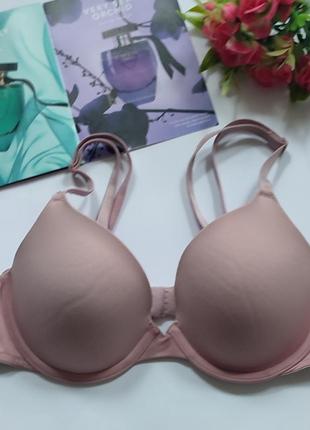 Бюстгальтер базовый бюст лиф victoria's secret pink 34b 75b 70c1 фото