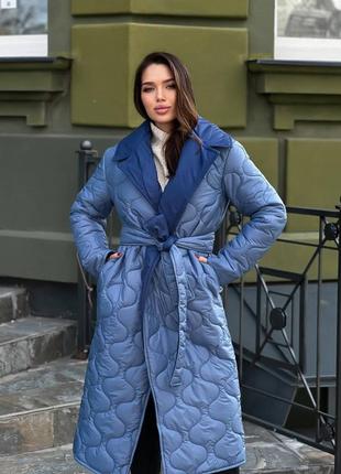 Зимняя куртка удлиненная, пальто ❄️❄️❄️7 фото