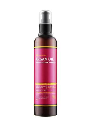 Преміум есенція для волосся з аргановою олією char char argan oil wave volume essense 250 ml1 фото