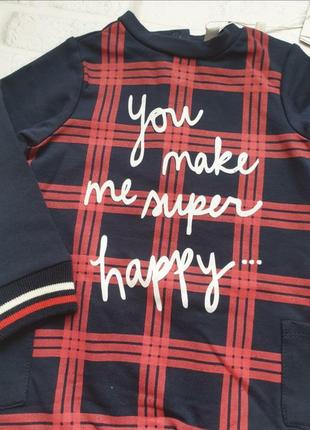 Сукня туніка утеплена ovs 80 см