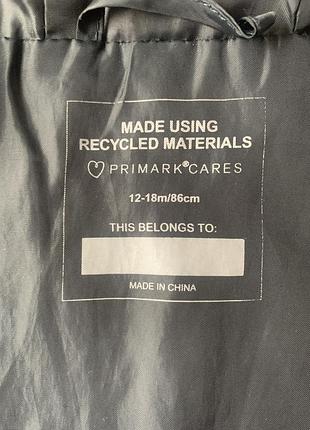 🤍куртка primark”cares для малечі 4