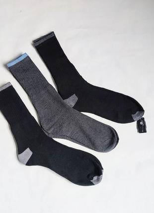 Чоловічи шкарпетки махрові високі набір 3 пари c&a