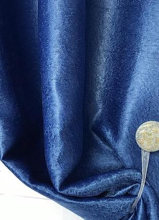 Комплект подвійних штор блекаут софт на тасьмі 150х270 см (2шт) з тюлем шифон 400х270...