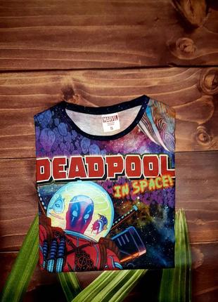 Уникальная футболка marvel deadpool4 фото