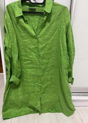 Шикарна льняна рубашка