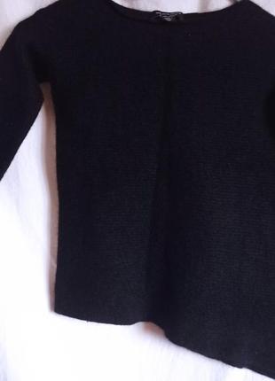 Кашемировой черный пуловер кашемир кашемір кашеміровий2 фото