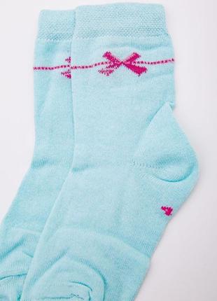 Детские носки для девочек мятного цвета 167r620 752922 фото