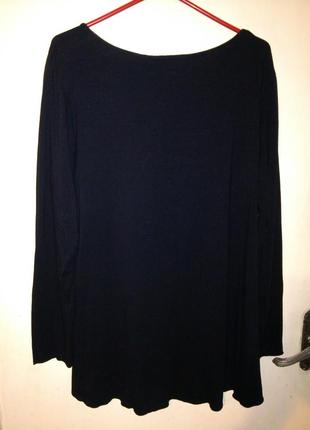 Натуральная,трикотажная стрейч блузка-туника с лаймовой вставкой,большого размера,d"lena2 фото