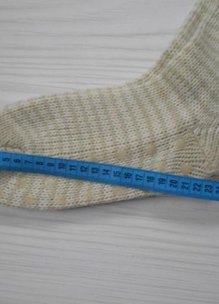 Теплые  длинные вязаные носки  sainsbury's5 фото