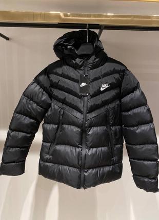 Sale до 27.11 куртка nike winter jacket black8 фото