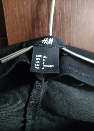 Черние чорні брюки штани h&m3 фото