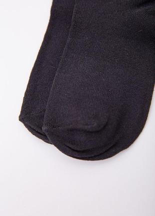 Детские однотонные носки черного цвета 167r605-1 752372 фото