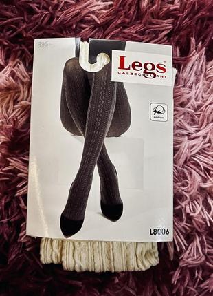 Теплі бавовняні колготки legs