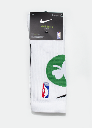 Баскетбольні шкарпетки nike boston celtics nba баскетбольные носки