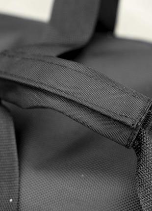 Чоловіча дорожня спортивна сумка пума puma чорна міцна міцна містка на 60 літрів6 фото