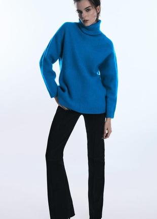 Светр zara з трикотажу soft