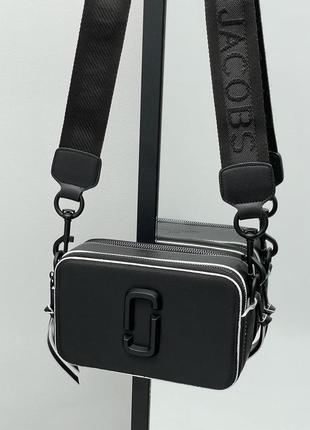 Жіноча чорна сумочка через плече marc jacobs 🆕маленька сумка кросс боди