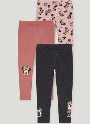 Теплі лосіни легінси на флісі для дівчинки на флісику ) c&a (німеччина)