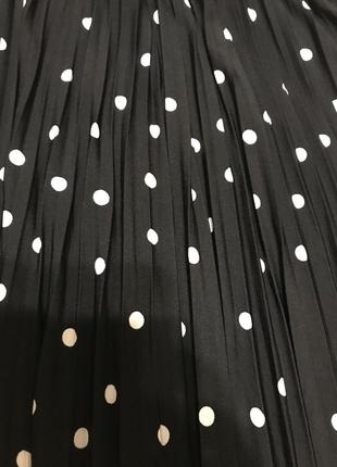 Cropp юбка черная в горох размер l5 фото