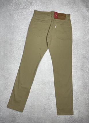Мужские джинсы чиносы levis 511 premium jeans оригинал1 фото
