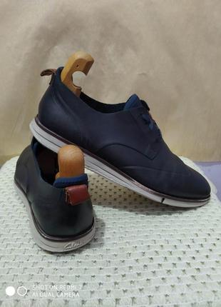 Шкіряні туфлі  clarks trigenic