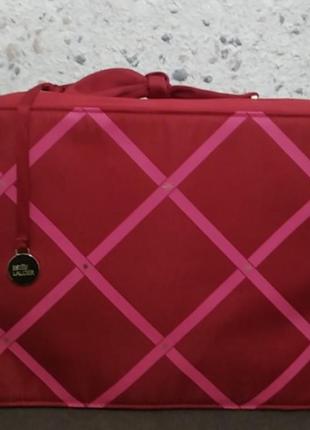 Estee lauder брендовая большая косметичка чемоданчик кейс бокс дорожная1 фото