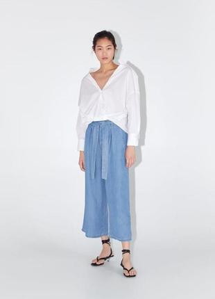 Джинсовые кюлоты 5