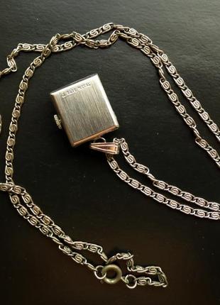 Rodania 17 jewels incabloc швейцарские винтажные часы-кулон4 фото