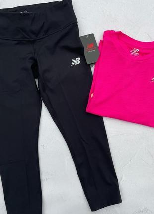Капри и футболка new balance