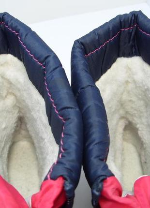 Дитячі зимові чобітки з підсвіткою дутики сноубутси р. 28-298 фото