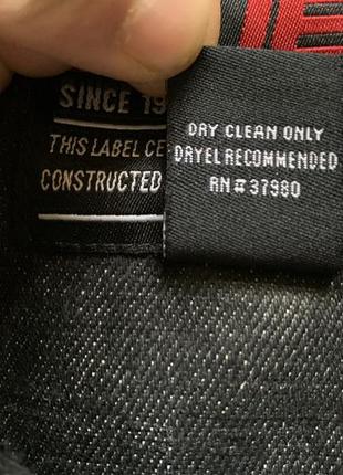 Мужская плотная винтажная джинсовая куртка fubu10 фото