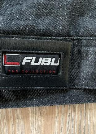 Мужская плотная винтажная джинсовая куртка fubu6 фото