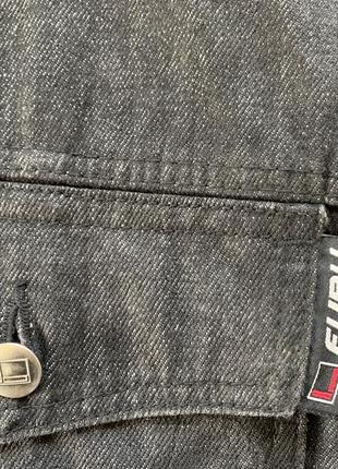 Мужская плотная винтажная джинсовая куртка fubu5 фото