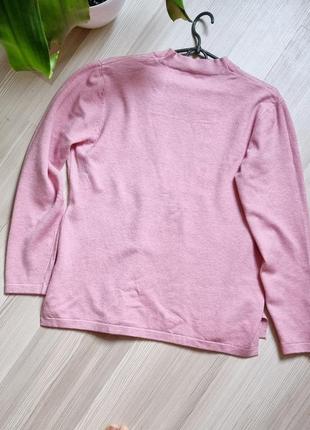 Батальная кашемировая теплая блуза свитер8 фото