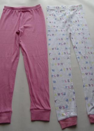 Набор 2 шт пижамные штаны 7-8 лет matalan-primark2 фото