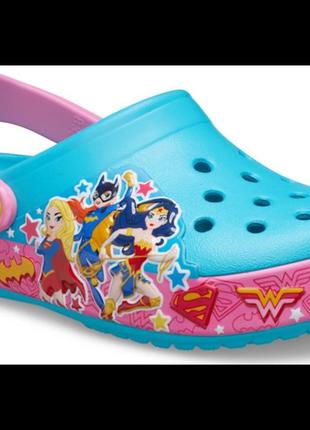Детские аквашузы crocs супергерои оригинал с9