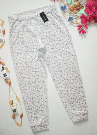 Мега классные тёплые меховые плюшевые домашние штаны в анимал принт peacocks 💜❄️💜