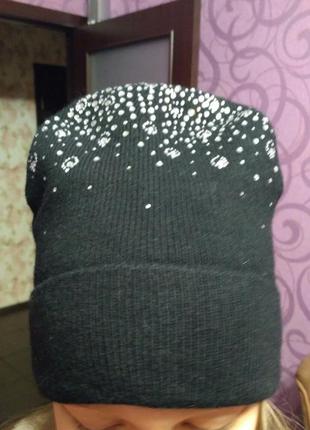 Продам новую модную зимнюю шапку-чулок на флисе
