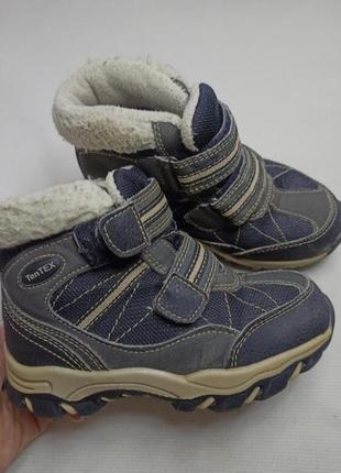 Утеплённые ботинки детские. размер 29. термоботинки . теплые ботинки.5 фото