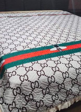 Велюрове стьобанне покривало