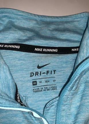 Лонгслив, беговая зипка, кофта nike running6 фото