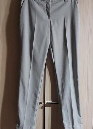 H&m світло-сірі костюмні брюки  м3 фото