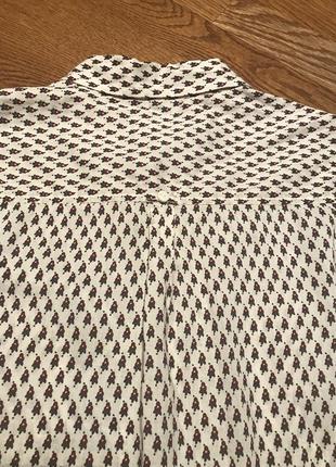 Натуральная женская рубашка блузка, р. 14- 164 фото