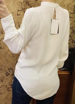 Блуза рубашка с чокером zara3 фото